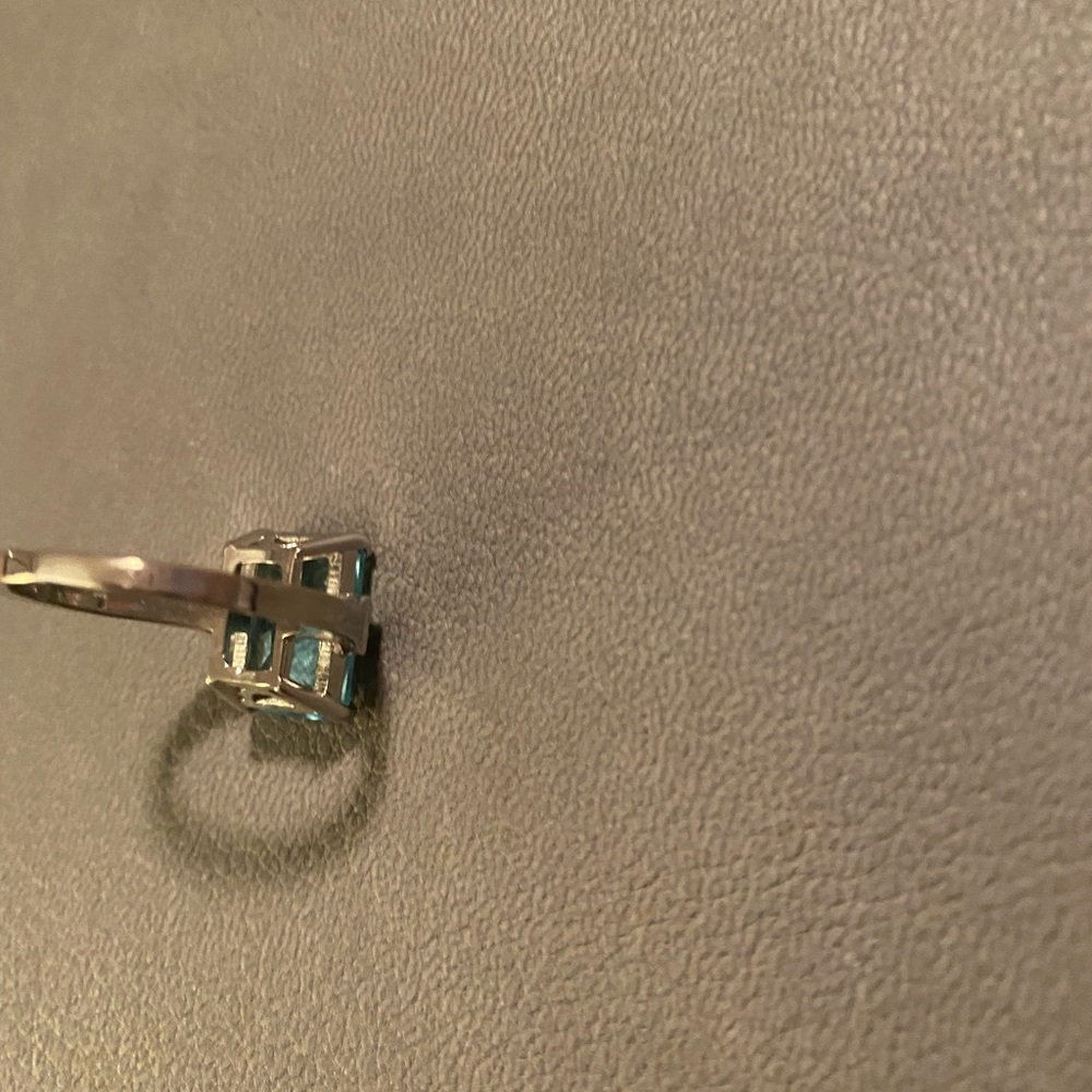 Large blue stone ring - Picture 4 of 7